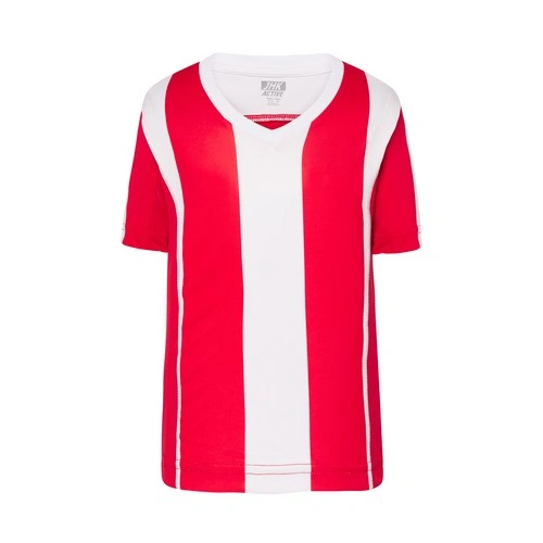 COMPRAR CAMISETA DE FÚTBOL RAYADA PARA NIÑOS CON CUELLO DE PICO REF PREMIERTSK JHK