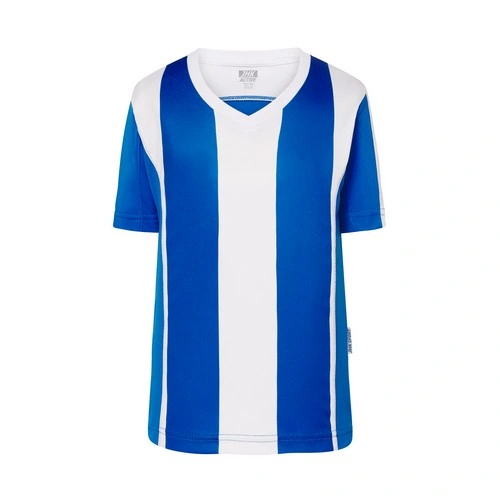 COMPRAR CAMISETA DE FÚTBOL RAYADA PARA NIÑOS CON CUELLO DE PICO REF PREMIERTSK JHK